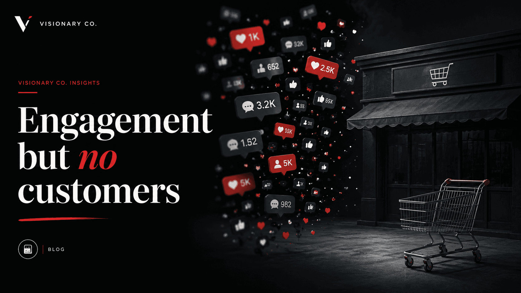 Social media engagement but no customers diagnostic guide
