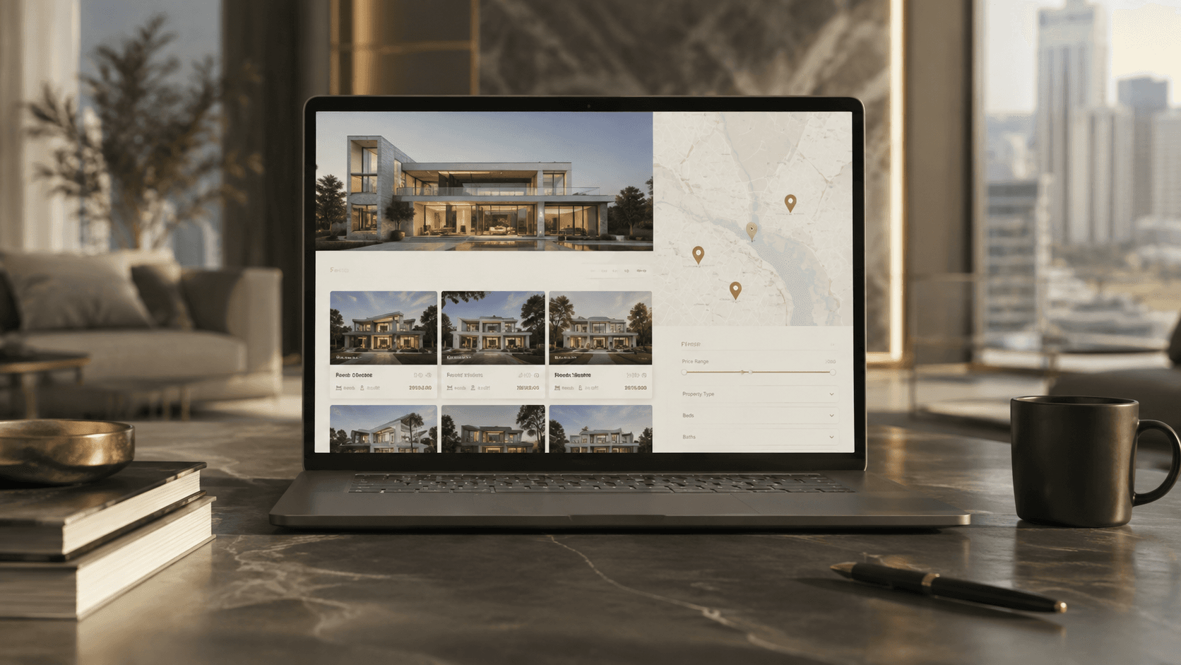 Real Estate Website — Real Estate project by Visionary Co
